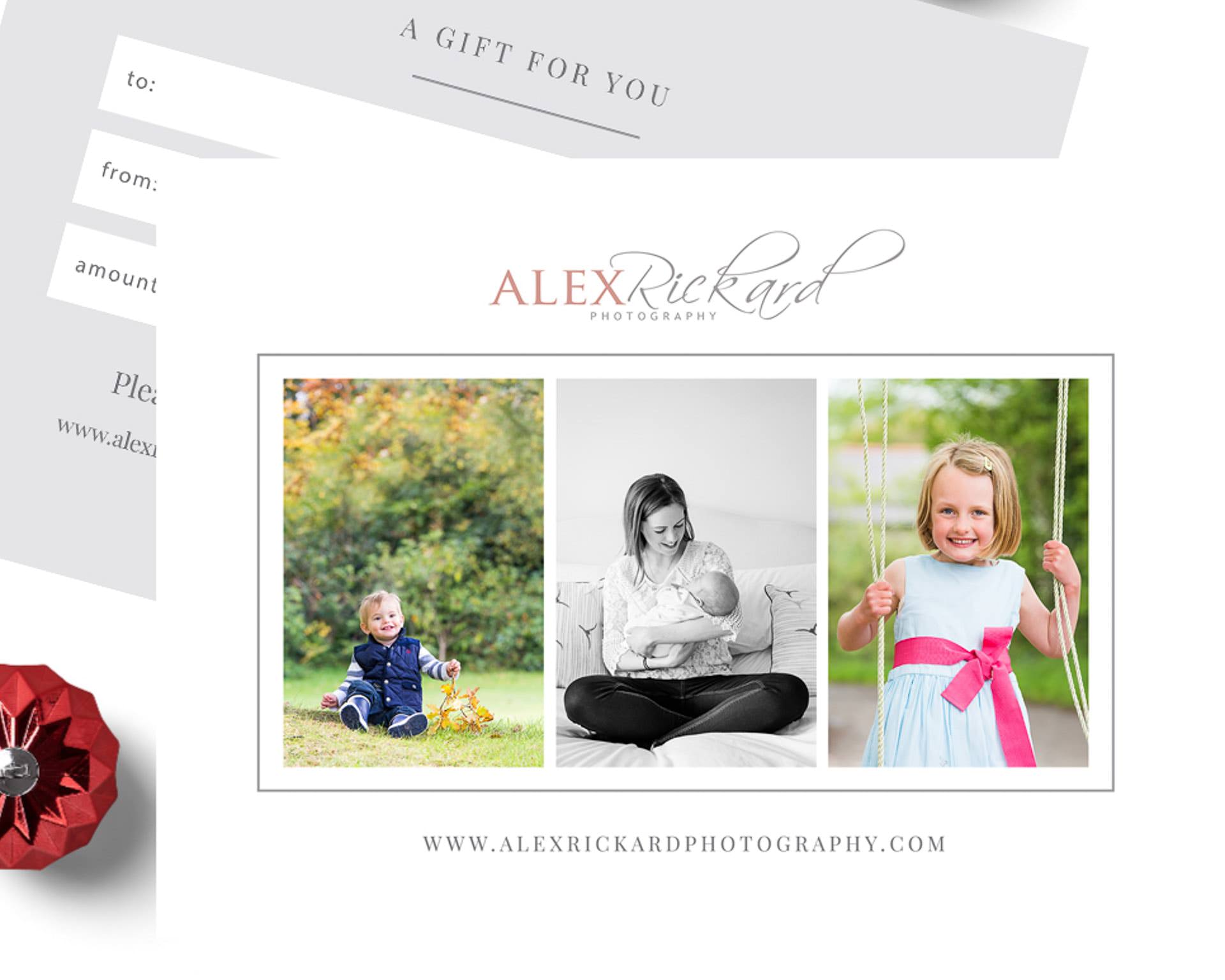 flatly picture of a photoshoot gift voucher